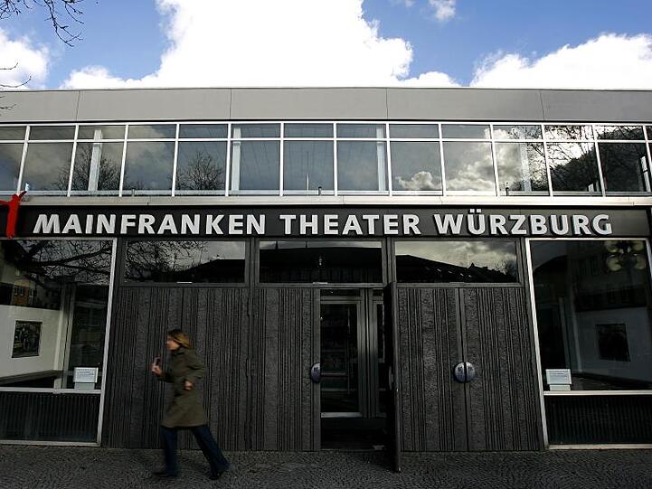 Das Mainfranken Theater in Würzburg. Foto: Daniel Karmann/dpa/Archivbild