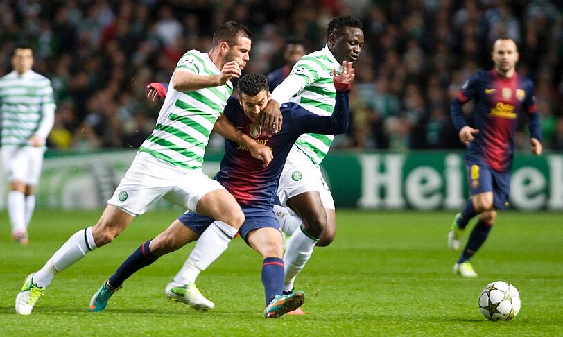 Celtic Glasgow sorgte in der bisherigen Championsleague-Saison für Aufsehen. Sie bezwangen den großen FC Barcelona im Gruppenspiel mit 2:1