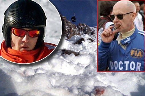 Der frühere Formel-1-Chefarzt Gary Hartstein sorgt für Wirbel mit einer Aussage zur Erstversorgung von Michael Schumacher nach dessen Skiunfall.