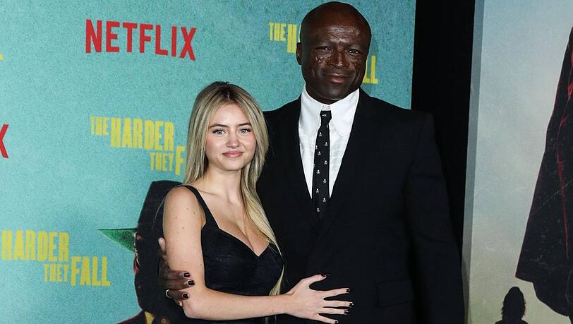Leni Klum und Seal 2021 bei einer Filmpremiere in Los Angeles.