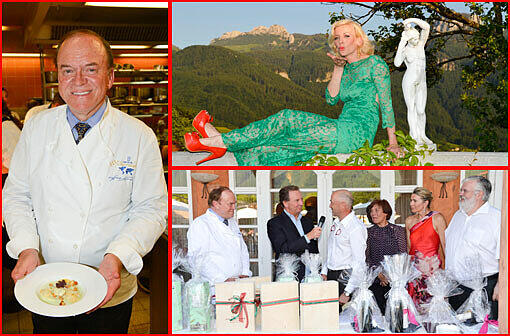 In der Küche kann er zaubern, auf dem Grün übt er noch. Sternekoch Heinz Winkler lädt zur Gourmet-Golf-Gala - erstmals als Single