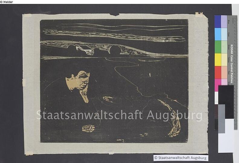 Edvard Munch: "Abend, Melancholie I"