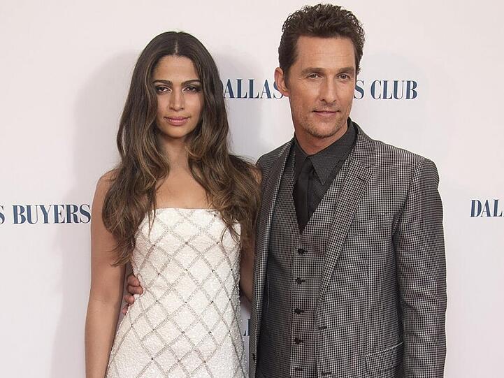 Das Ehepaar McConaughey bei der UK-Premiere von "Dallas Buyers Club"