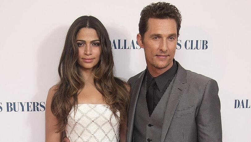 Das Ehepaar McConaughey bei der UK-Premiere von "Dallas Buyers Club"