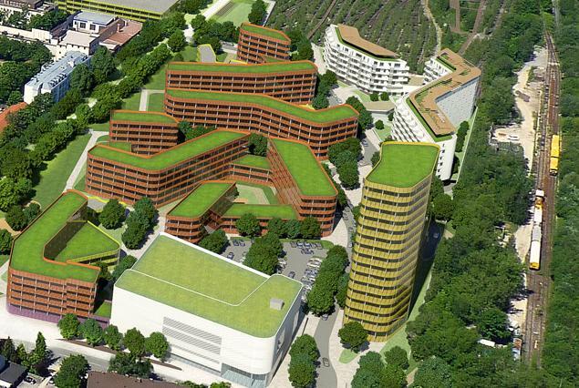 So soll das künftige "Baumkirchen Mitte" ausschauen.