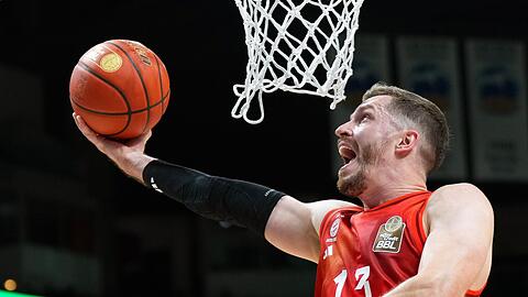 Andreas Obst und die Bayern-Basketballer wollen ins Top Four um den deutschen Basketball-Pokal. (Archivfoto)
