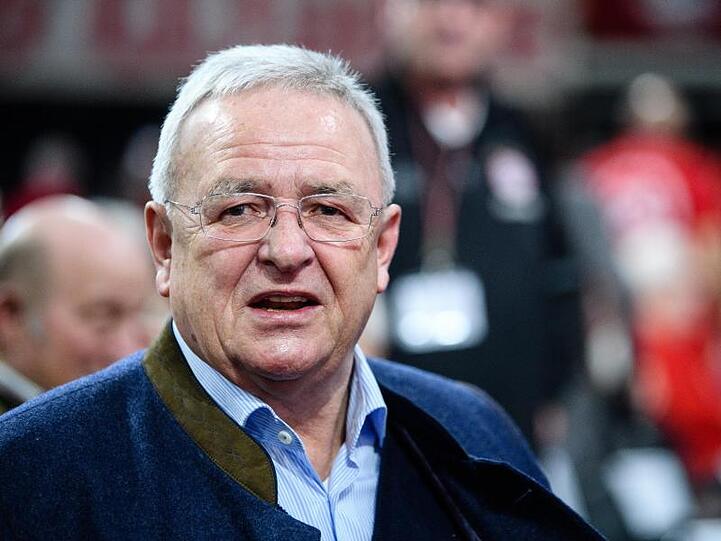 Martin Winterkorn, ehemaliger Vorstandsvorsitzender von VW bei der Jahreshauptversammlung des FC Bayern München. Foto: Matthias Balk/Archiv