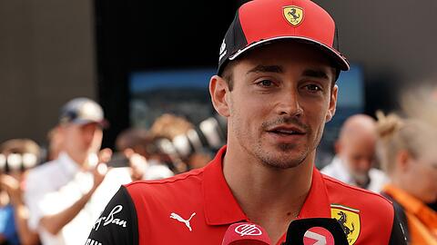 Fuhr in seiner Heimat die schnellste Runde: Ferrari-Pilot Charles Leclerc.