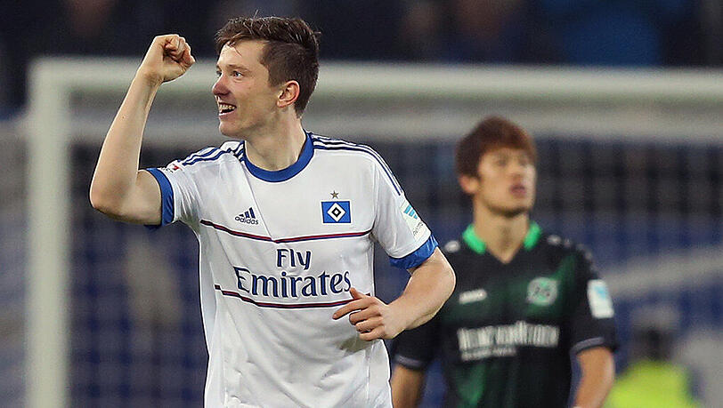 Der österreichische U-21-Nationalspieler Michael Gregoritsch erzielte am Sonntag sein zweites Ligator für den Hamburger SV. Der österreichische U-21-Nationalspieler Michael Gregoritsch erzielte am Sonntag sein zweites Ligator für den Hamburger SV.
