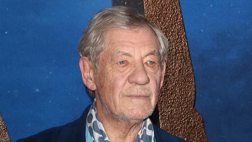 Ian McKellen muss sich schonen. Ian McKellen muss sich schonen.