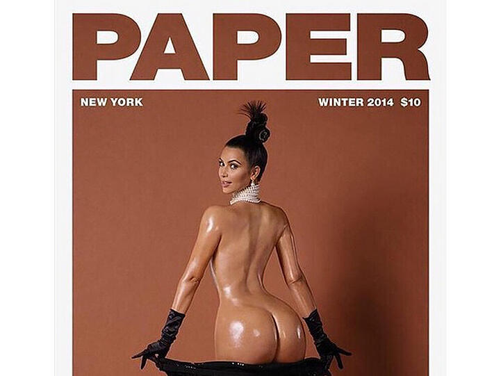 Kim Kardashian und ihr Po machten auch das "W"-Magazin zum Gesprächsthema Nr.1