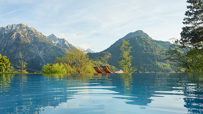 Die Natur des Allgäus in jedes Wellness-Erlebnis einzubinden, steht im Hotel Luitpold Bad im Mittelpunkt.