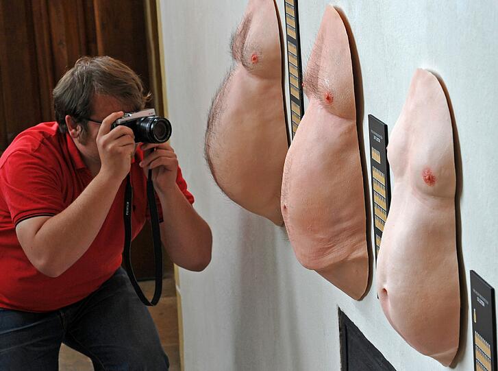 Auch ein Waschbär-Bauch kann schön sein.