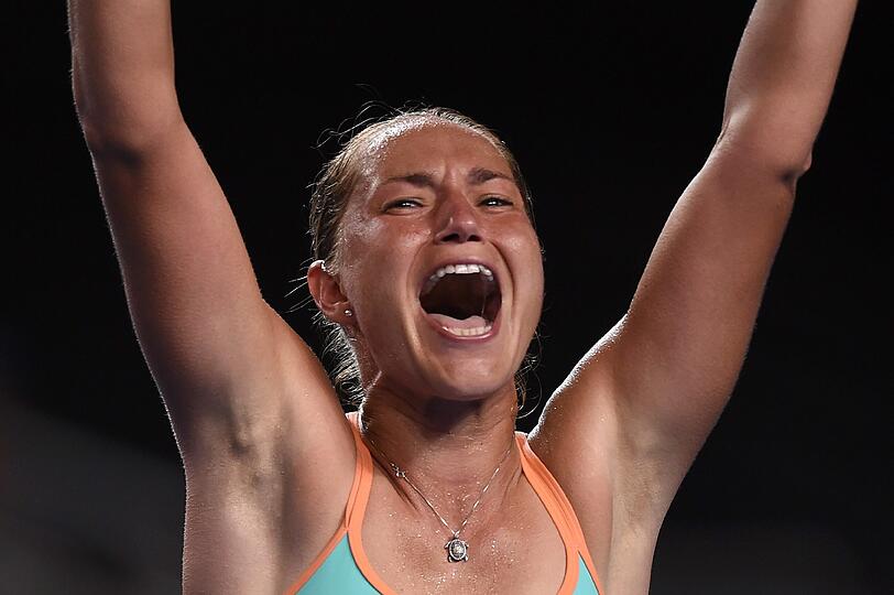 Kateryna Bondarenko aus der Ukraine.