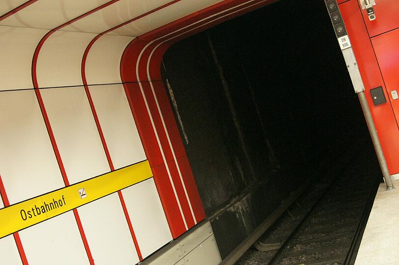 Die U-Bahn-Station Ostbahnhof
