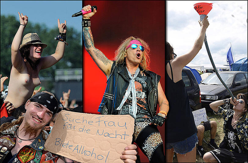 Konzerte, Campingplatz-Impressionen, Kuriositäten: Die Bilder vom Wacken-Donnerstag