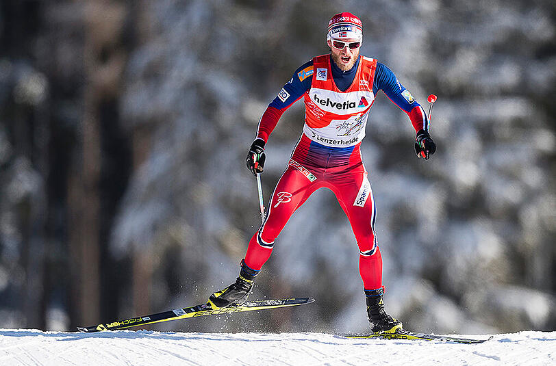 Top-Favorit bestätigt Titel-Anspruch: Martin Johnsrud Sundby