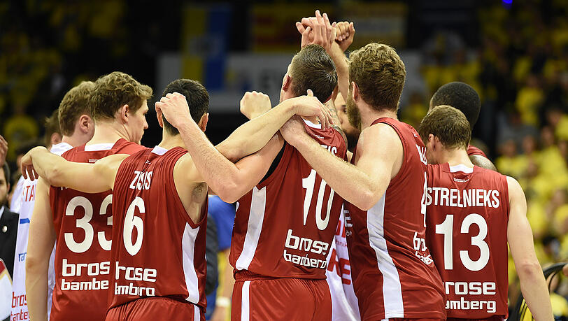 Bamberg steht kurz vor dem erneuten Titelgewinn. Bamberg steht kurz vor dem erneuten Titelgewinn.