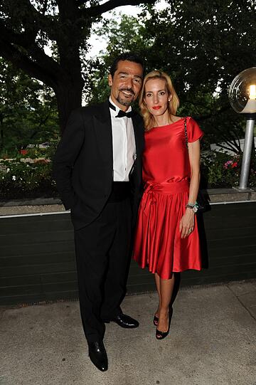 Erol Sander und Frau Caroline.