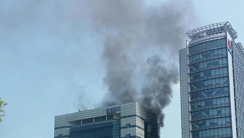 Feuer bei Samsung SDS in Gwacheon Feuer bei Samsung SDS in Gwacheon
