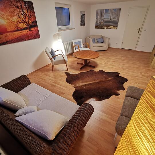 Gemeinschaftswohnzimmer: Mit Fotos wie diesem wurden Mieter gesucht.