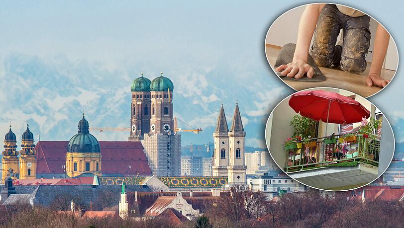 Parkett und Balkon stehen bei Münchnern ganz hoch im Kurs. Parkett und Balkon stehen bei Münchnern ganz hoch im Kurs.