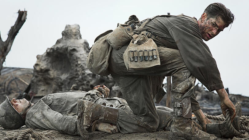 Desmond Doss gab es wirklich. Hier spielt ihn Andrew Garfield in „Hacksaw Ridge“. Desmond Doss gab es wirklich. Hier spielt ihn Andrew Garfield in „Hacksaw Ridge“.