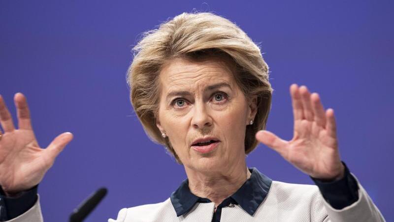 EU-Kommissionspräsidentin Ursula von der Leyen will die Milliarden aus dem geplanten europäischen Wiederaufbaufonds mit Reformen verbinden. EU-Kommissionspräsidentin Ursula von der Leyen will die Milliarden aus dem geplanten europäischen Wiederaufbaufonds mit Reformen verbinden.