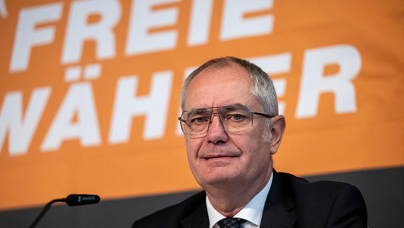 Auch in ihn setzt Hubert Aiwanger große Hoffnungen: Michael Wörle.