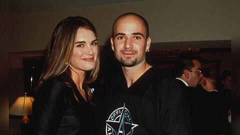 Brooke Shields und Andre Agassi waren in den 90er Jahren ein Paar.