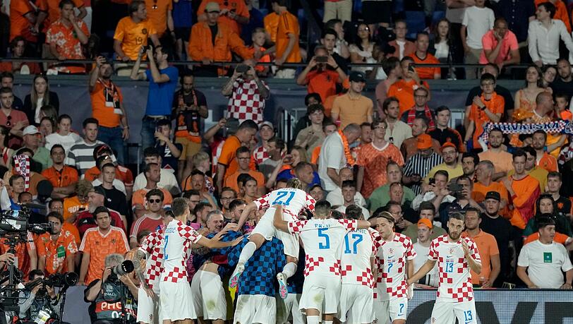 Kroatiens Nationalmannschaft um Star Luka Modric darf auf ihren ersten großen Titel hoffen.
