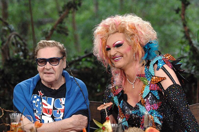Dass er so früh ging war für viele eine Enttäuschung: Helmut Berger musste aus gesundhitlichen Gründen schon am zweiten Tag aus dem Camp.