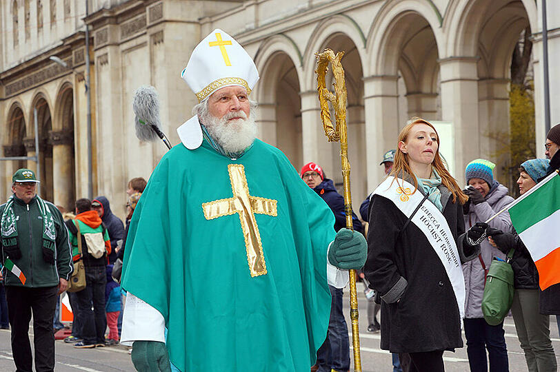 St. Patrick's Day Parade 2016 in München. Die besten Bilder.