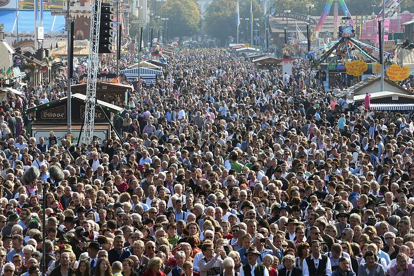 Auf der Wiesn läuft das Geschäft.