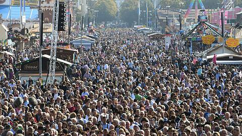 Auf der Wiesn läuft das Geschäft.