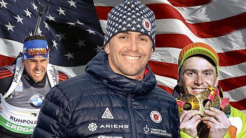 Star-Biathlet, Triple-Olympiasieger, Nationaltrainer der USA: Die vielen Gesichter und Aufgaben des Michael Greis.