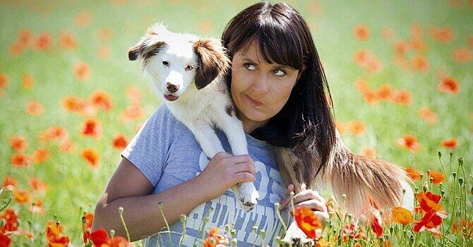 Sie hat die Hunde befreit: die Tierfotografin Diana Bartl.