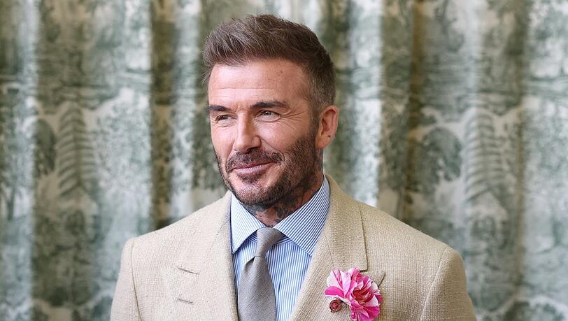 Gerade nicht so fit: David Beckham.