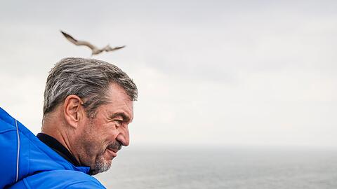 Bayerns Ministerpräsident Markus Söder (CSU) will auf jeden Fall Helgoland erneut besuchen.
