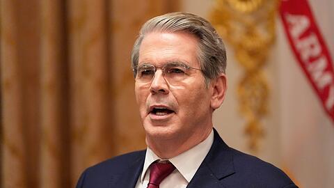 US-Finanzminister Scott Bessent teilte keine Details zu den geplanten Sanktionen mit. (Archivbild)