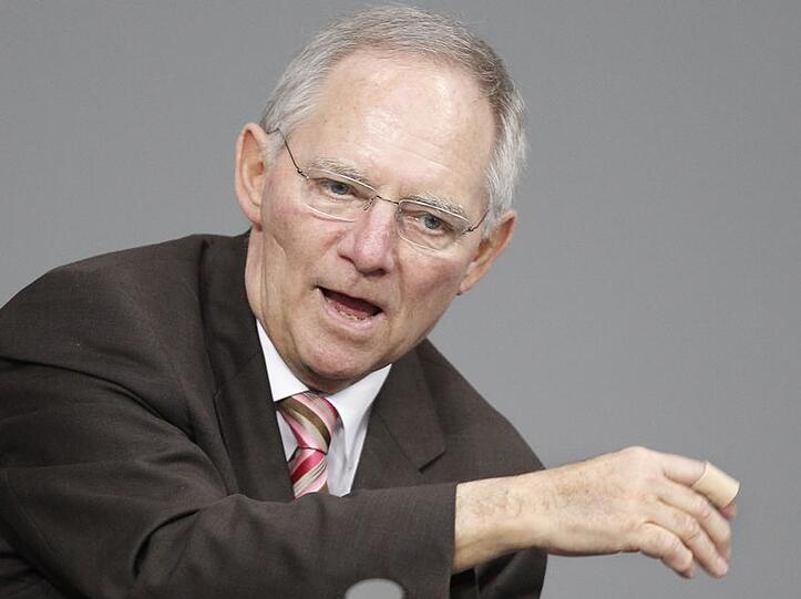 Keine Unterstützung für Griechenland: Wolfgang Schäuble