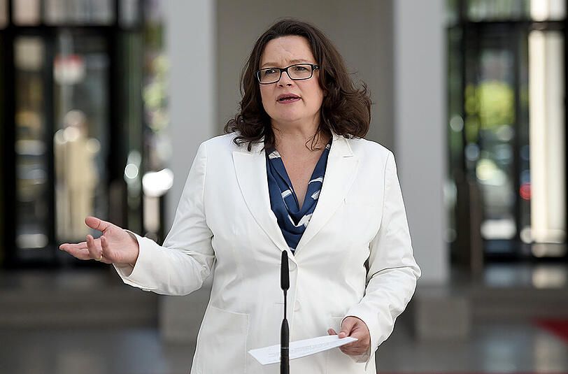 Will nach einem Medienbericht mehr Arbeitslose zum Bezug von Arbeitslosengeld I verhelfen: Bundesarbeitsministerin Nahles.