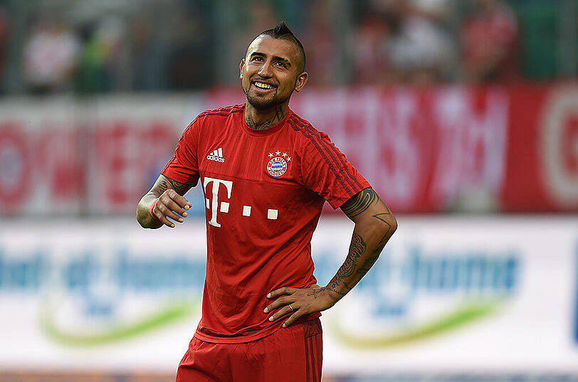 Ist er der Ersatz für den gesperrten Xabi Alonso am Sonntag gegen den FC Augsburg? Bayern-Star Arturo Vidal.