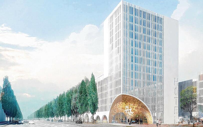 Die Münchner Immo-Firma Jost Hurler will hier und auf dem Metro-Gelände nebenan bis 2016 das Quartier &bdquo;Schwabinger Tor&ldquo; bauen: Ein Wohn-, Freizeit- und Einkaufszentrum samt Theater, Boutiquen, Restaurants, Parks, einem Teich, einer Kindertagesstätte und einem Luxushotel &bdquo;auf internationalem Top-Niveau&ldquo;. Investitionssumme: rund 400 Millionen Euro.