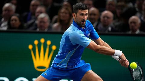 Novak Djokovic gewann das Finale gegen Grigor Dimitrow 6:4, 6:3.