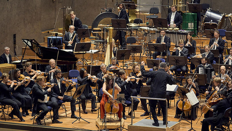 Das Symphonieorchester des Bayerischen Rundfunks im Herkulessaal.