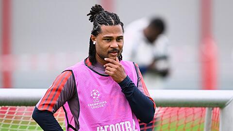 Auf dem Sprung nach langer Verletzungspause: Serge Gnabry. Auf dem Sprung nach langer Verletzungspause: Serge Gnabry.