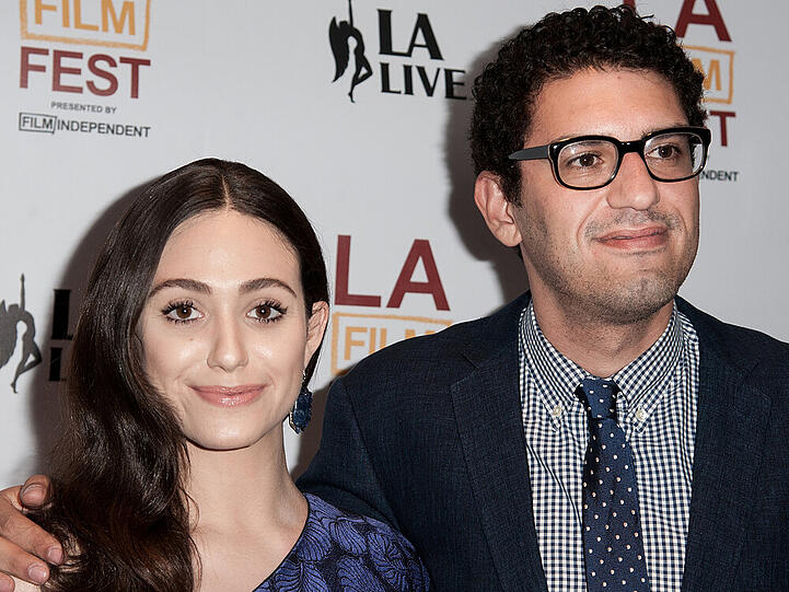Emmy Rossum und Sam Esmail lernten sich bei einem gemeinsamen Film kennen
