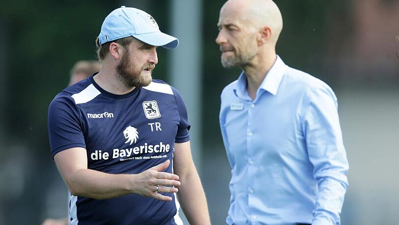 Brauchen wieder ein Erfolgserlebnis: 1860-Sportchef Günther Gorenzel (r.) und Trainer Daniel Bierofka.