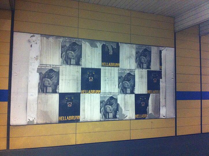 Und noch ein altes Hellabrunn-Plakat.